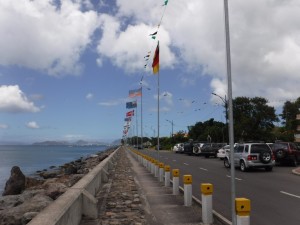 1 Nevis waterfront walking to museum