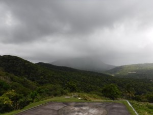 1w helicopter pad and cloud covered volcano in distance (1024x768)