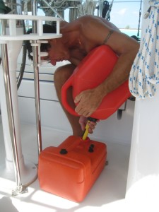 1b filling dinghy gas